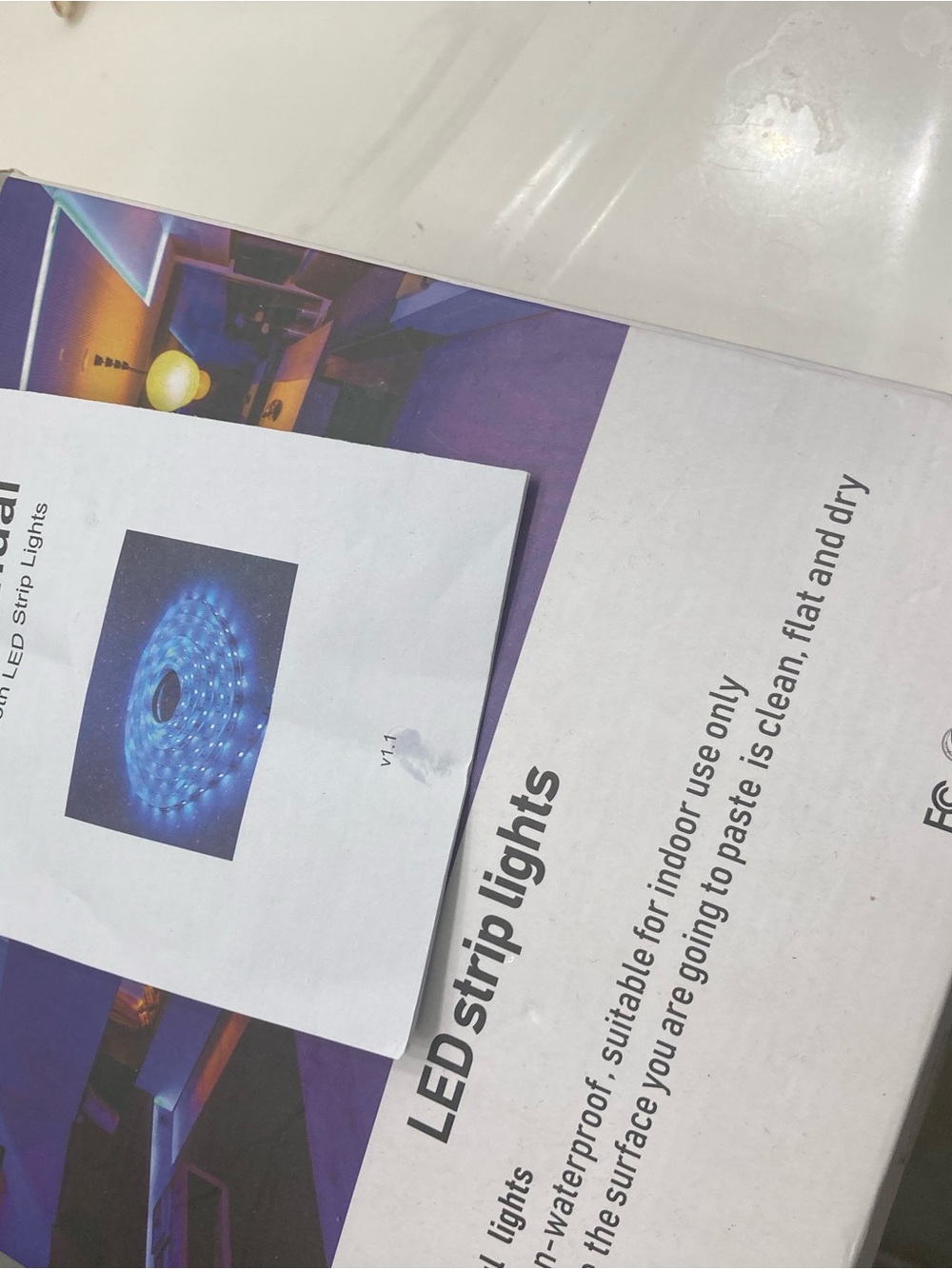 Blue LED Strip Lights - Flexible Accent Lighting